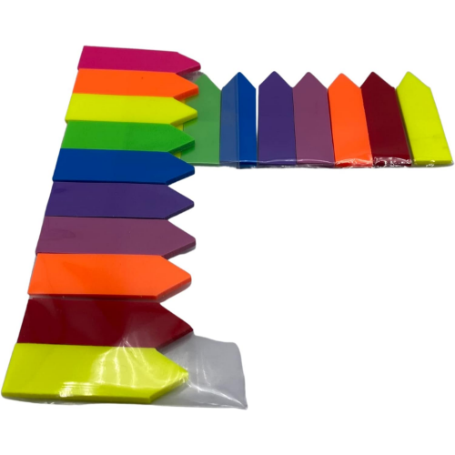 BRBCA - Brightly Colored Self-Stick Page Marking Flags, 400-ct Each. 2/Packs