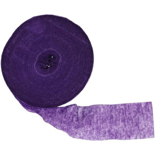 MODAIO-Crepe Paper Streamer for Birthday Party, Wedding, Festival Ornament, 175-ft. x 1.75-in.-1-ct/Pack (Purple)