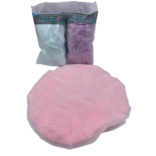 MODAIO-3 Pack, Shower Caps, Double Waterproof Layers Shower Cap, Reusable EVA Hair Caps for Hair Protection