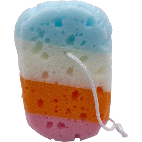 MODAIO-Bath and Body Sponge -5.2" x 2" -inches - 2/Packs