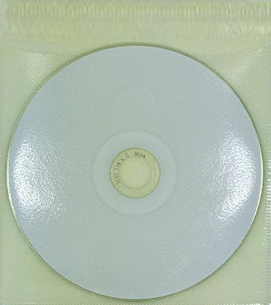 (100) Premium CD Double-Sided Storage Plastic Sleeve (Yellow)