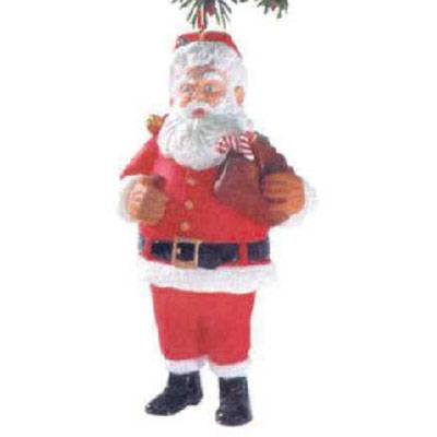 Club Exclusive Keepsake Ornament Santa 1996