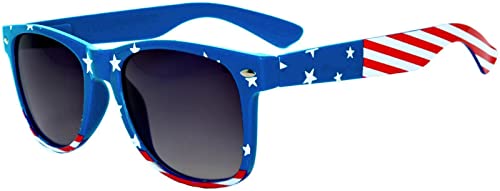 Kids Flag patriotic 4th of july Polarized Lens Sunglasses UV protection