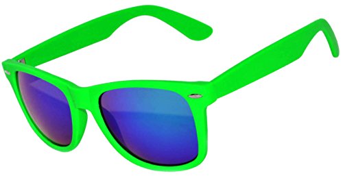 Kids Matte Polarized Mirror Lens Sunglasses Protect Child's Eyes Green