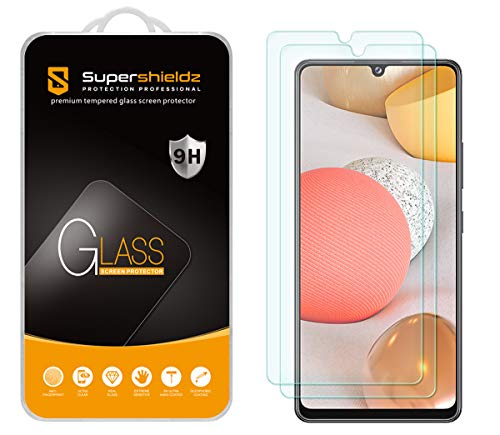 (2 Pack) Designed for Samsung Galaxy A42 5G Tempered Glass Screen Protector, Anti Scratch, Bubble Free