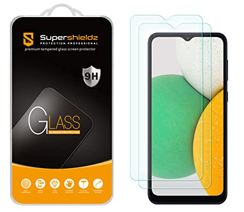 (2 Pack) Designed for Samsung Galaxy A03s Tempered Glass Screen Protector, Anti Scratch, Bubble Free