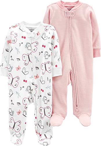 2-Pack Zip-Up Cotton Sleep & Plays ( )