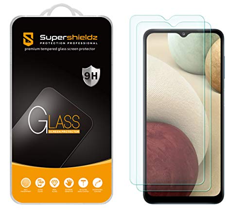 (2 Pack) Designed for Samsung Galaxy A13 5G / Galaxy A12 Tempered Glass Screen Protector, Anti Scratch, Bubble Free