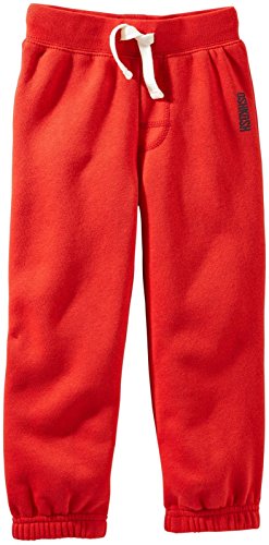 B Gosh Baby Boys  Fleece Athletic Pants  Baby  - Red - 3 Months