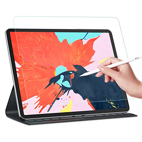 (2pack) Paper Screen Protector Compatible with iPad Pro 12.9 inch 2021/2020/2018,ZOEGA iPad Pro 12.9 5th/4th/3rd Generation Matte Screen Protector for Write and Draw on Paper Film