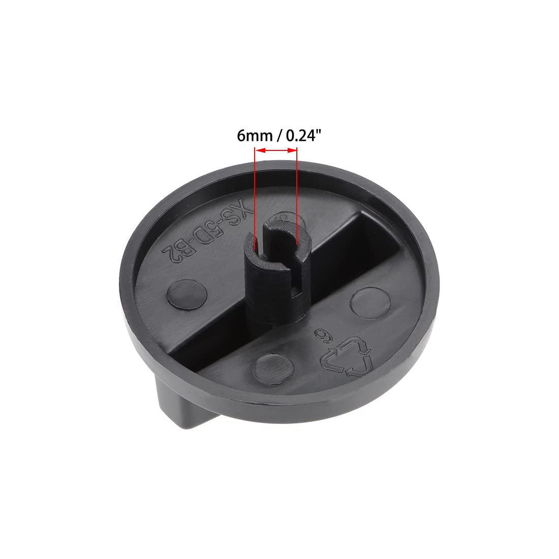 Timer Knobs Range Knobs Time Control Knob for Electronic Microwave Oven Cooker, Round Shaft