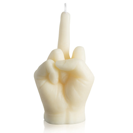 Middle Finger Scented Candle Danish Pastel Room Decor Aesthetic Pine Fragrance Soy Wax Ar therapy Hand Gesture Candles Desk Statues Sculpture Decorations Gift for Ho e Bedroom Supplies Milky