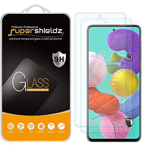 (2 Pack) Designed for Samsung Galaxy A53 5G / A52 / A52 5G / A51 / A51 5G / A51 5G UW Tempered Glass Screen Protector, Anti Scratch, Bubble Free