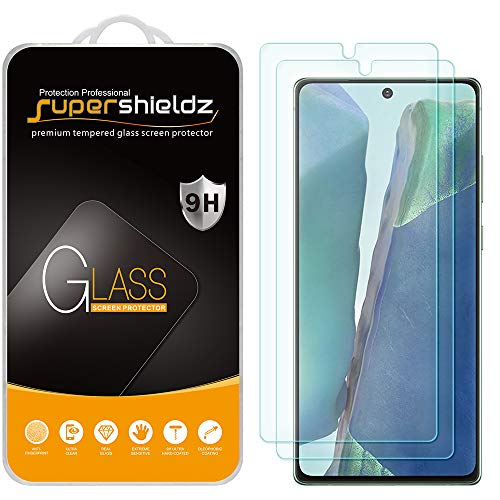 (2 Pack) Designed for Samsung Galaxy Note 20 5G Tempered Glass Screen Protector, Anti Scratch, Bubble Free