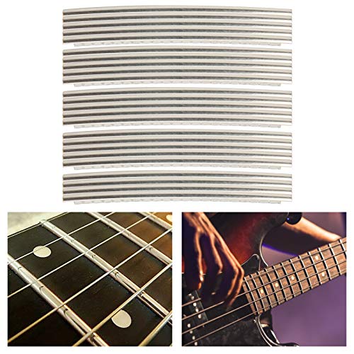 Guitar Fret Wires 2.7mm 24 Frets Stainless Steel Fretwire Compatible with Fender Electric Guitar B Guitar Fingerboard