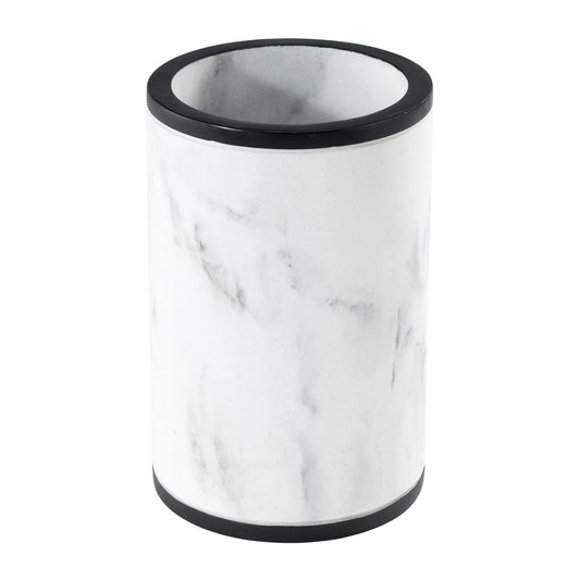 Jasper  Tumbler, White Black