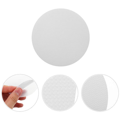 10pcs Non- Stickers, Shower Stickers, Anti Adhesive Bath Stickers, Flooring Safety Tape Mat, Non- Bathtub Stickers for Bathroom Shower Room 8cm