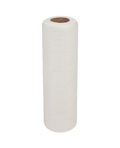 Reusable Biodegradable, Tear Away Sheets, Compostable, Eco Friendly Fabric Towels, Single Roll, White