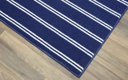 Avery Area Rug, 3-Feet 6-Inches by 5-Feet, Navy